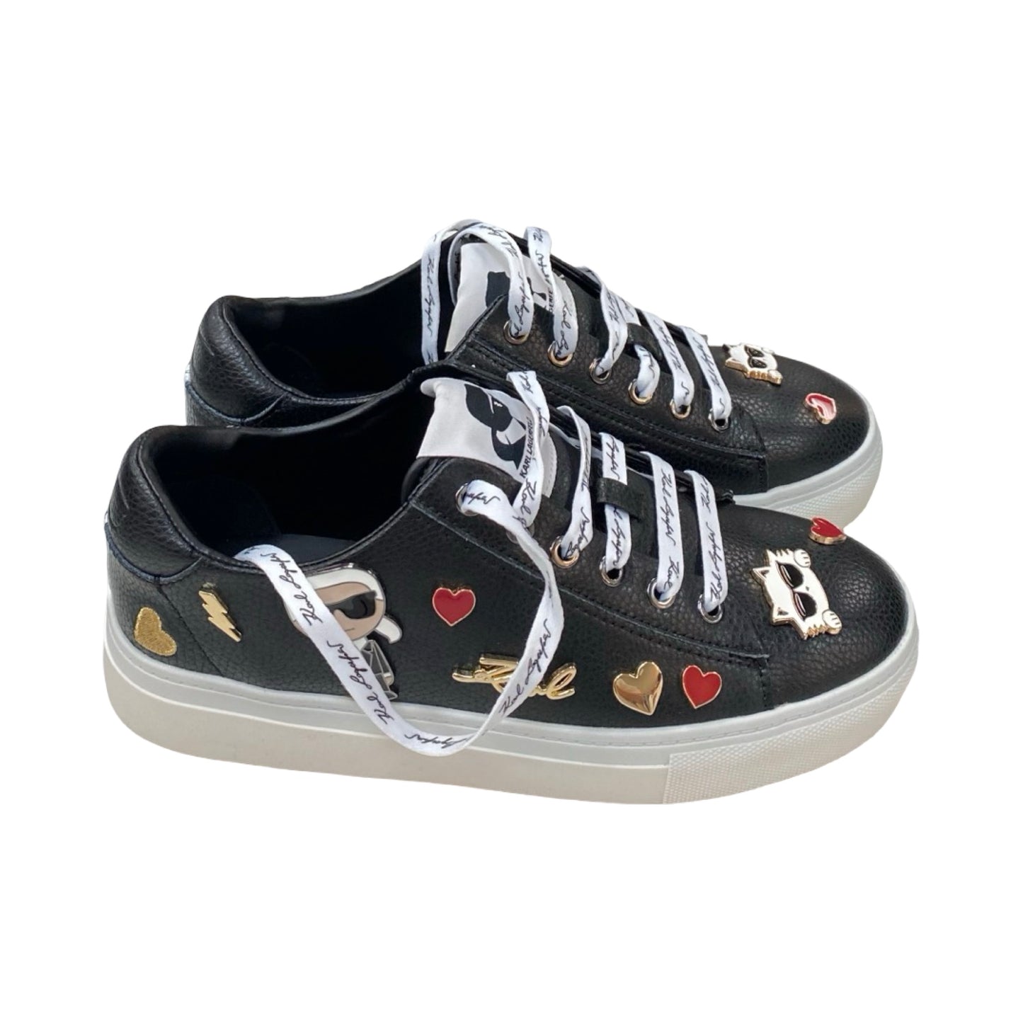 Shoes Designer By Karl Lagerfeld In Multi, Size:6.5