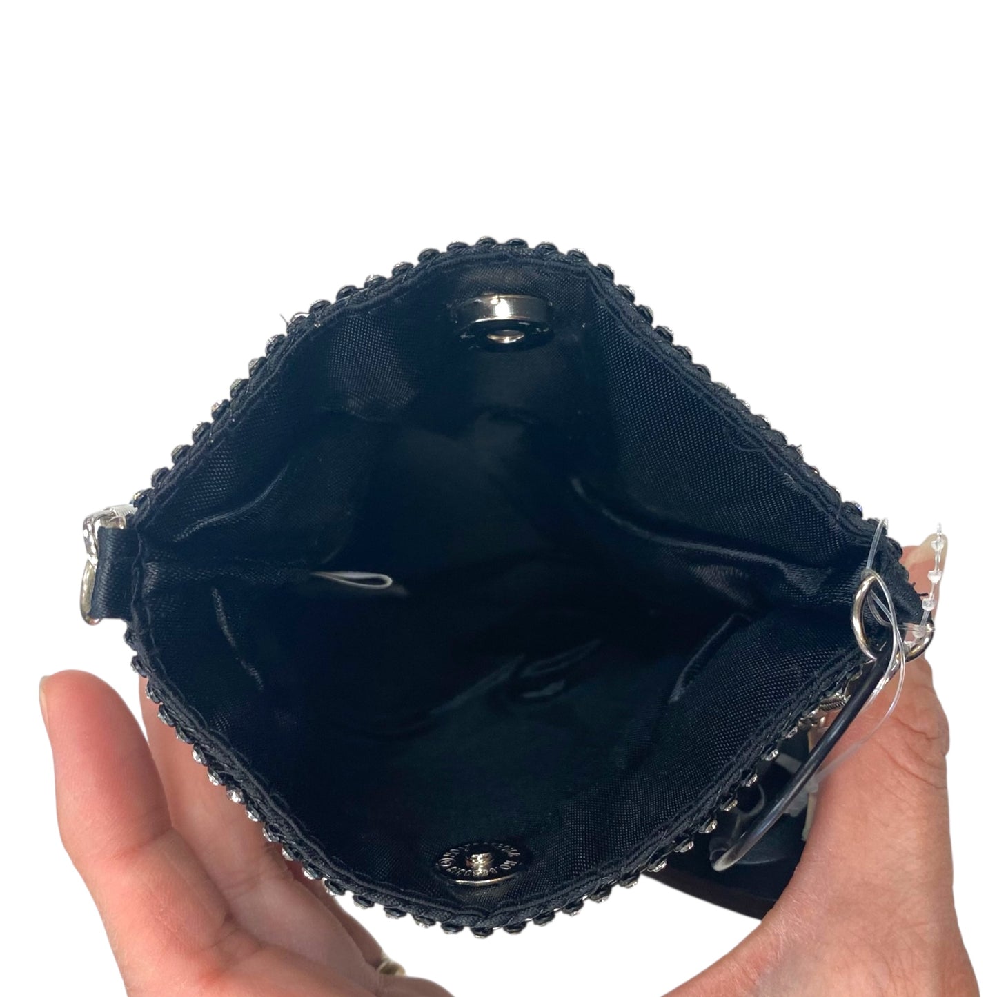 Handbag By Cmc In Black & Silver, Size:Small