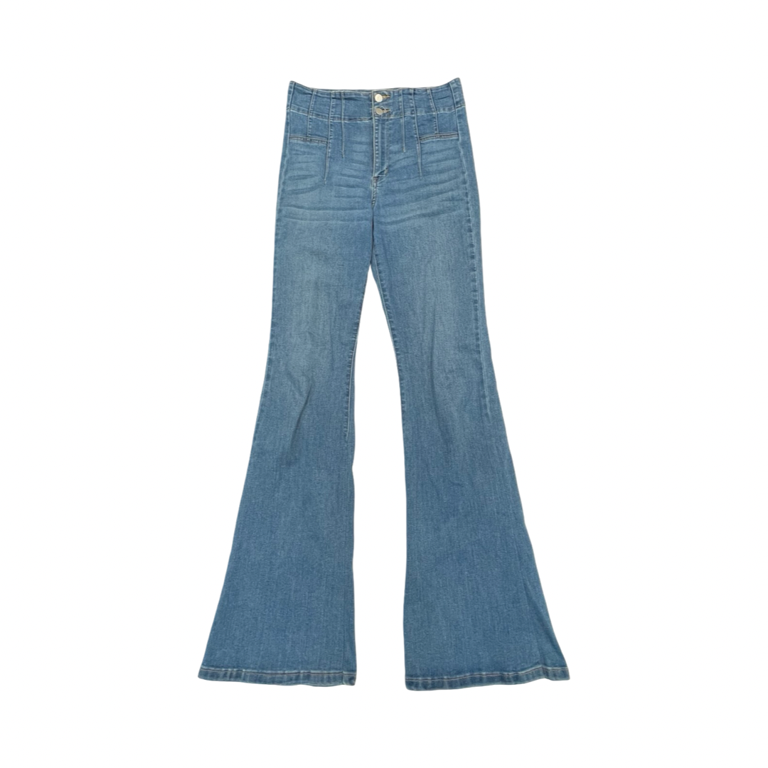 Jeans Flared By Altard State In Blue Denim, Size:6