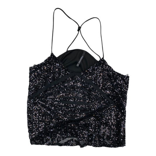 Top Sleeveless By Peppermint In Black, Size:S