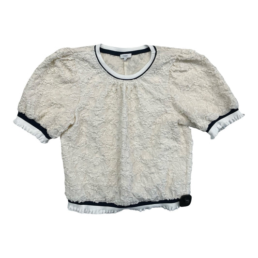 Top Ss By Voy In White, Size:M