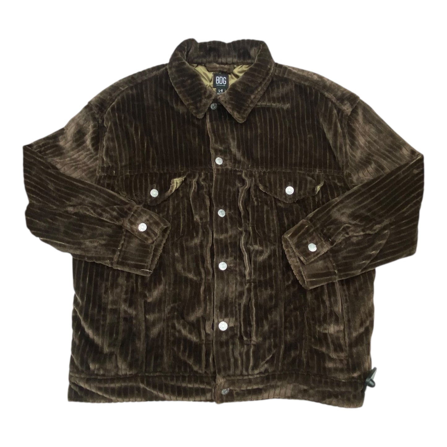 Jacket Other By Bdg In Brown, Size:L