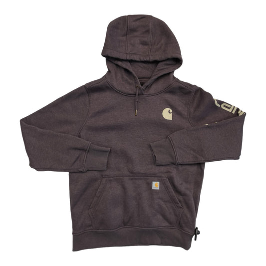 Sweatshirt Hoodie By Carhartt In Purple, Size:M