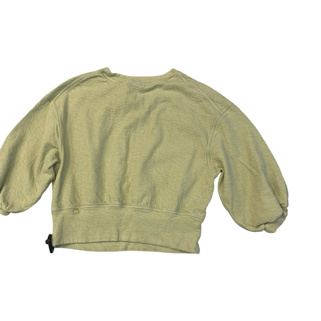 Athletic Top Ss By Lululemon In Green, Size:8