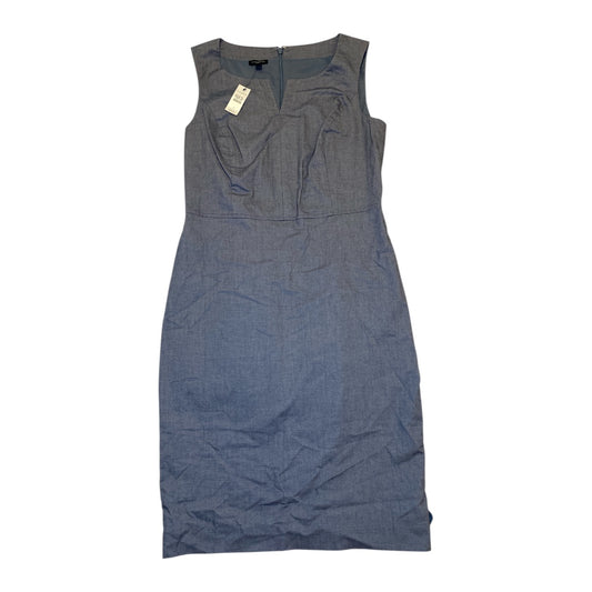 Dress Casual Midi By Talbots In Blue, Size:4