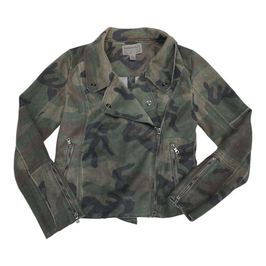 Jacket Moto By Marrakech In Camouflage Print, Size:S