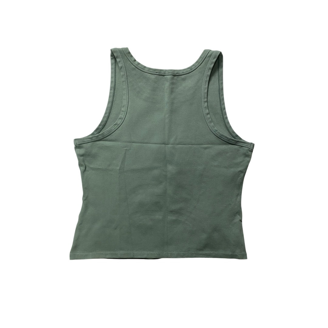 Top Sleeveless Basic By And Now This In Green, Size:Xl