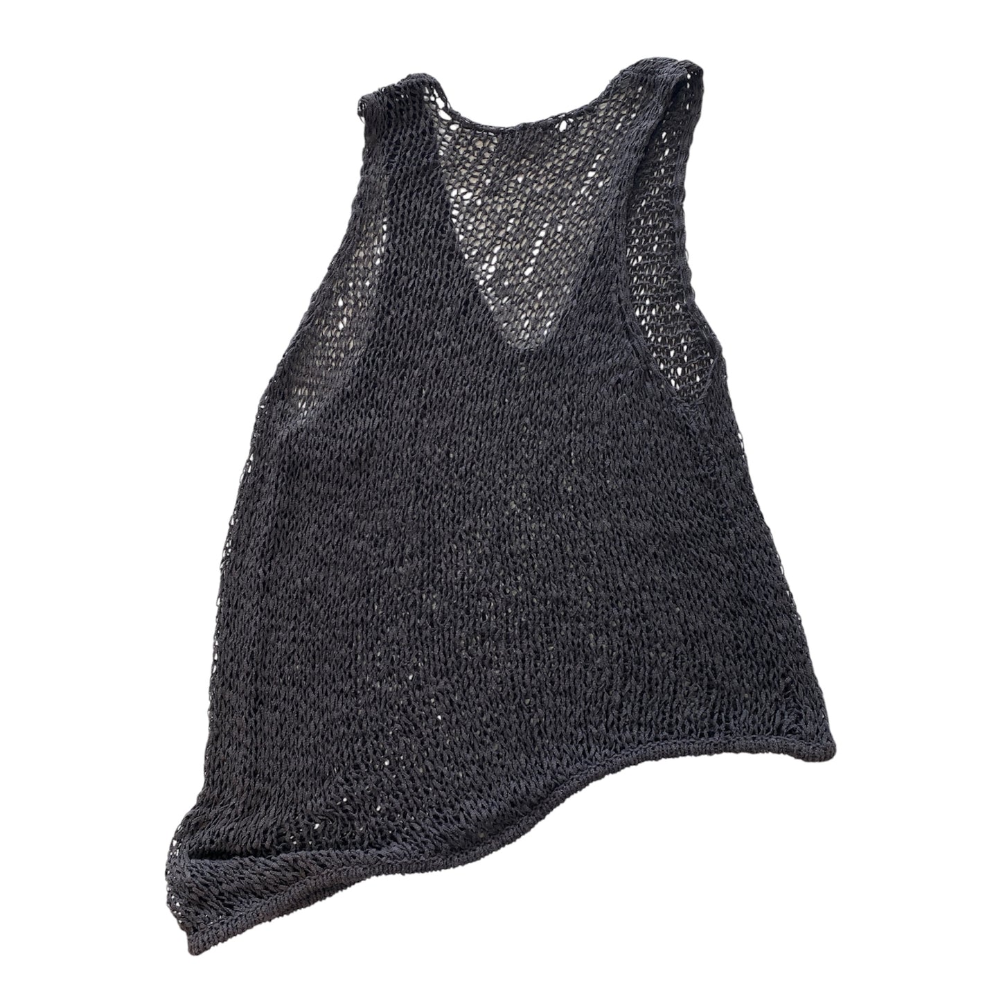 Top Sleeveless Designer By Helmut Lang In Grey, Size:M