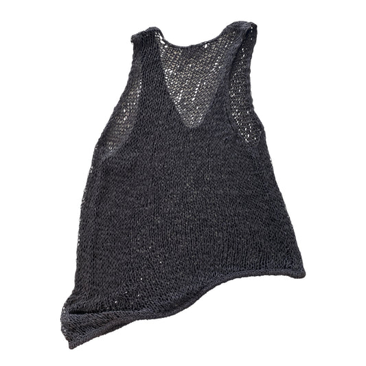 Top Sleeveless Designer By Helmut Lang In Grey, Size:M