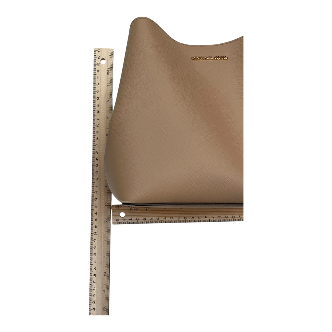 Handbag Designer By Michael Kors In Tan, Size:Medium