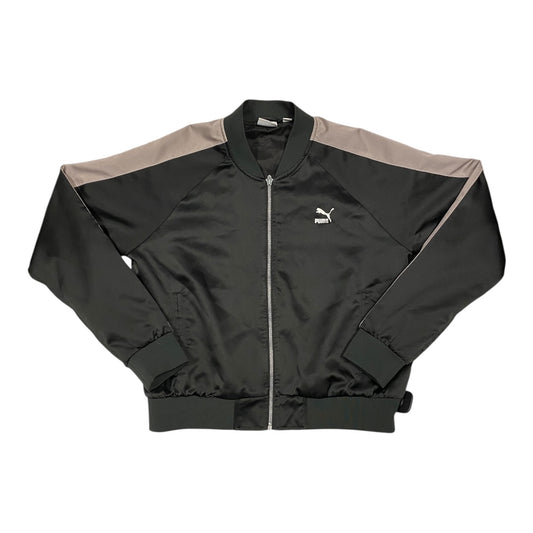 Athletic Jacket By Puma In Black, Size:L