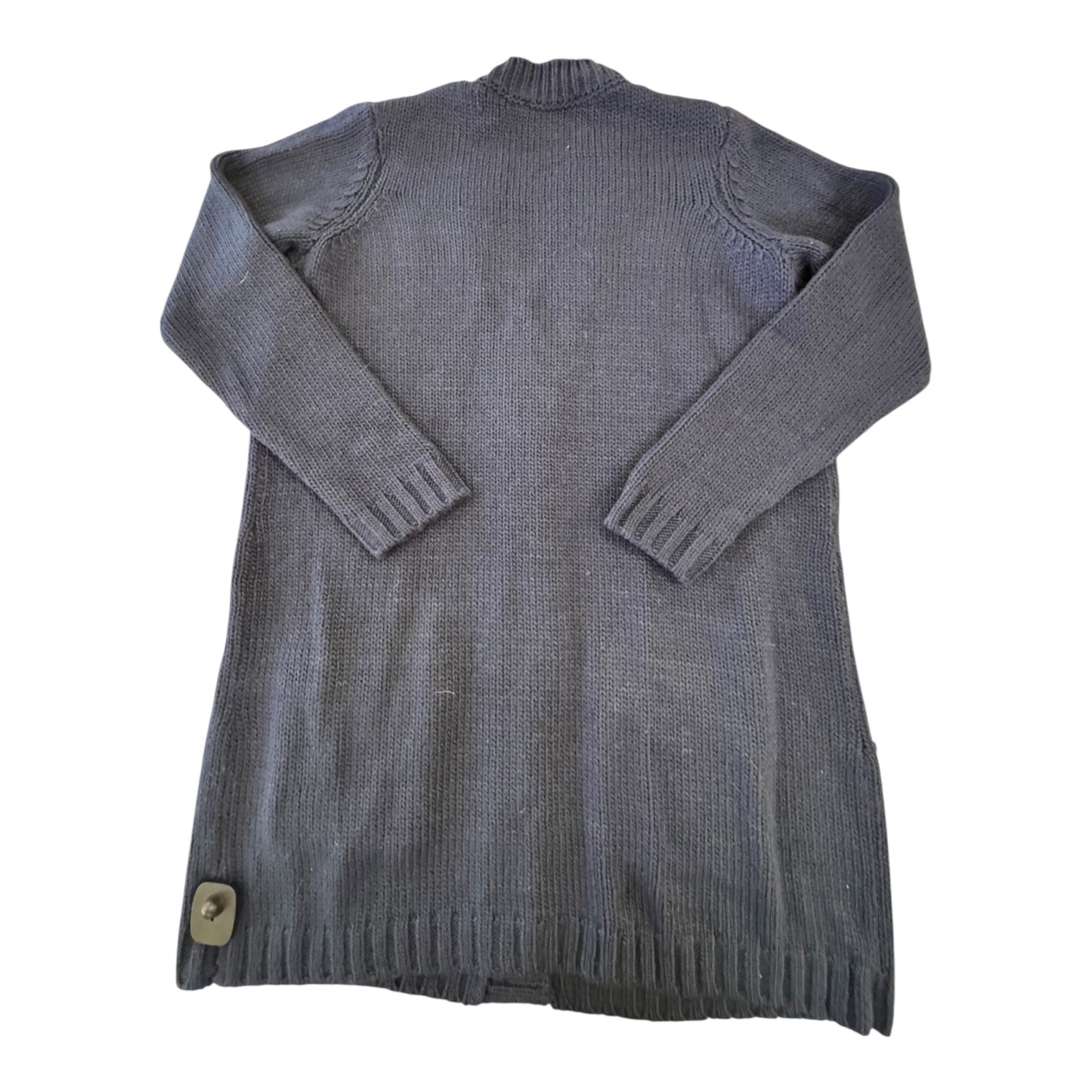 Sweater Cardigan By Eloquii In Navy, Size:18