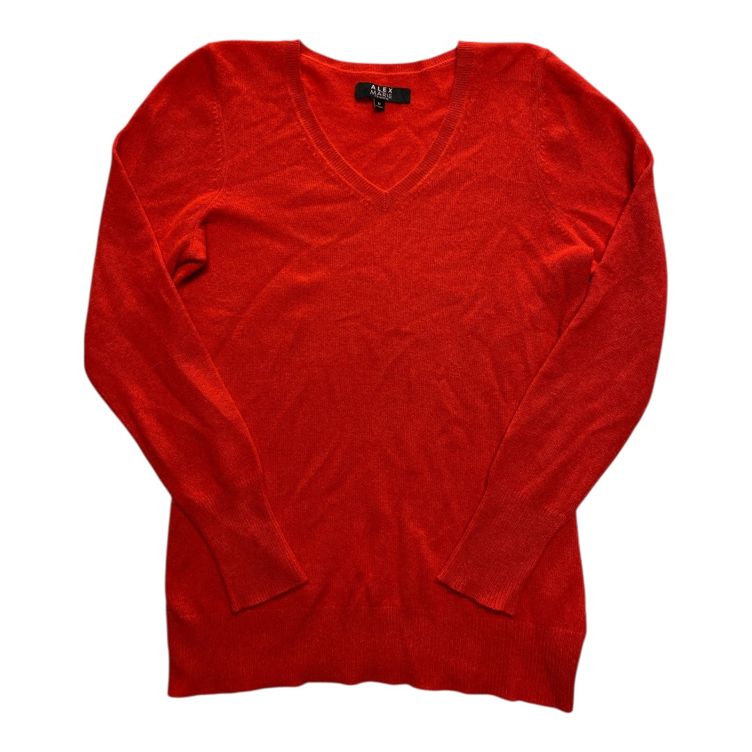 Sweater Cashmere By Alex Marie In Red, Size:M