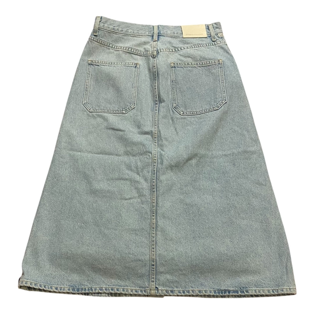 Skirt Midi By Citizens Of Humanity In Blue Denim, Size:6