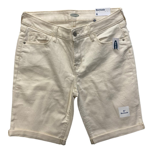 Shorts By Old Navy In Cream, Size:6