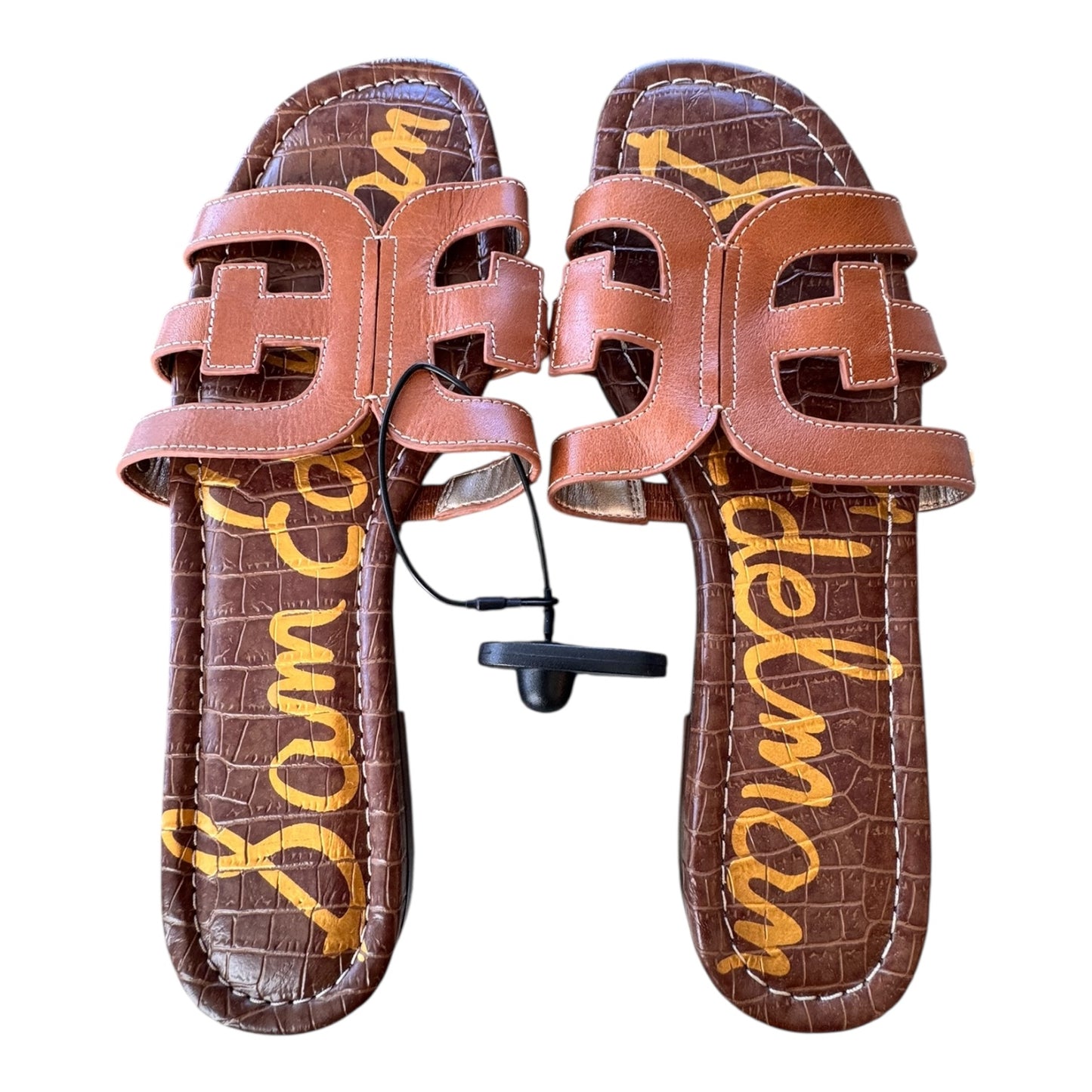 Sandals Flats By Sam Edelman In Brown, Size:9.5