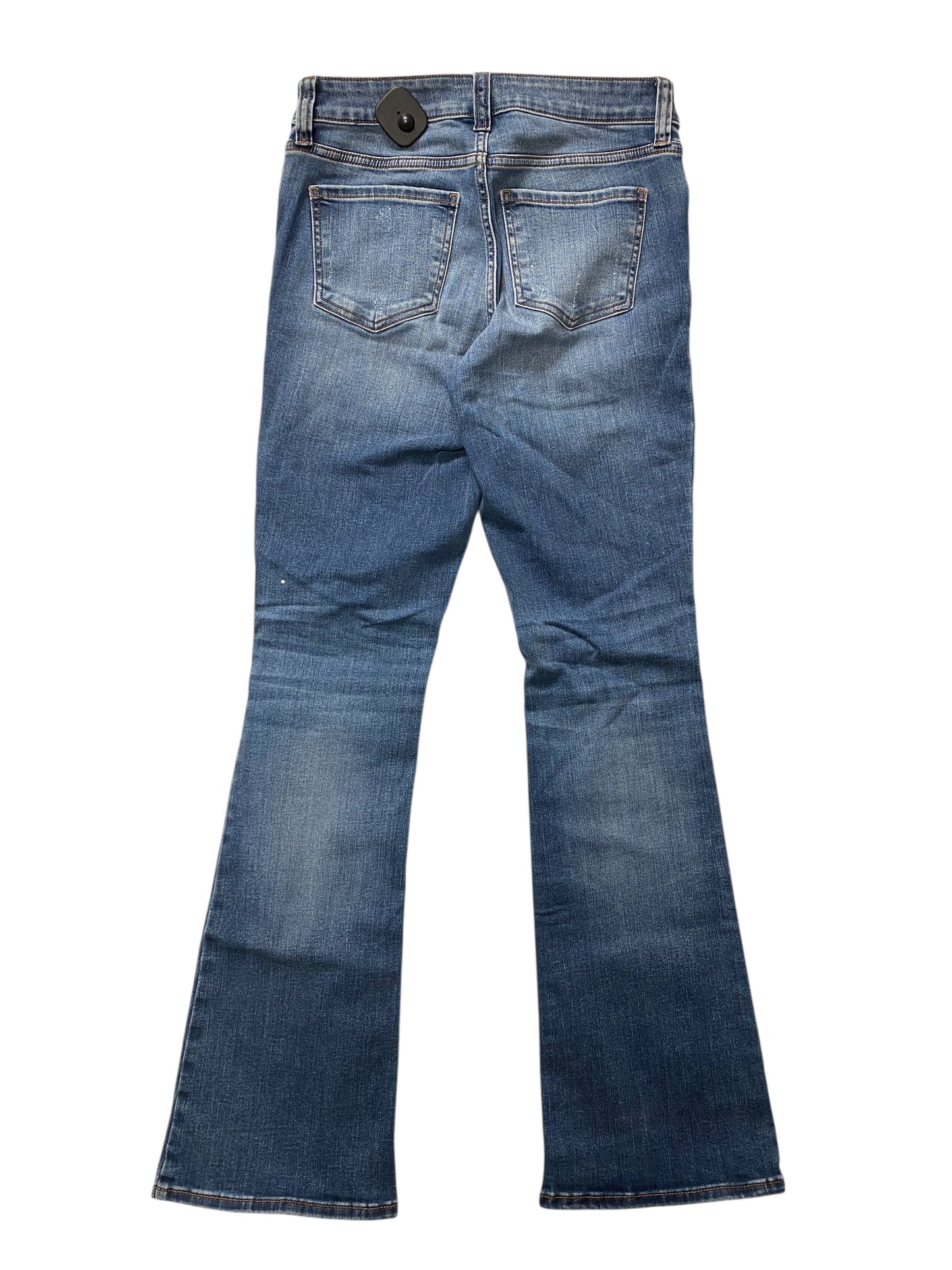 Jeans Boot Cut By Kut In Blue Denim, Size:4
