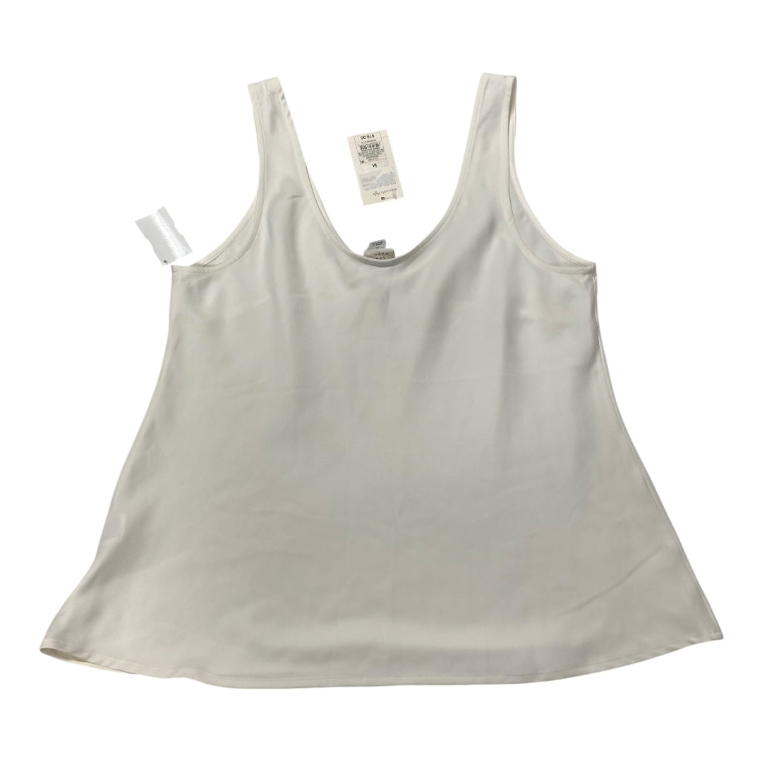 Top Sleeveless By A New Day In White, Size:M