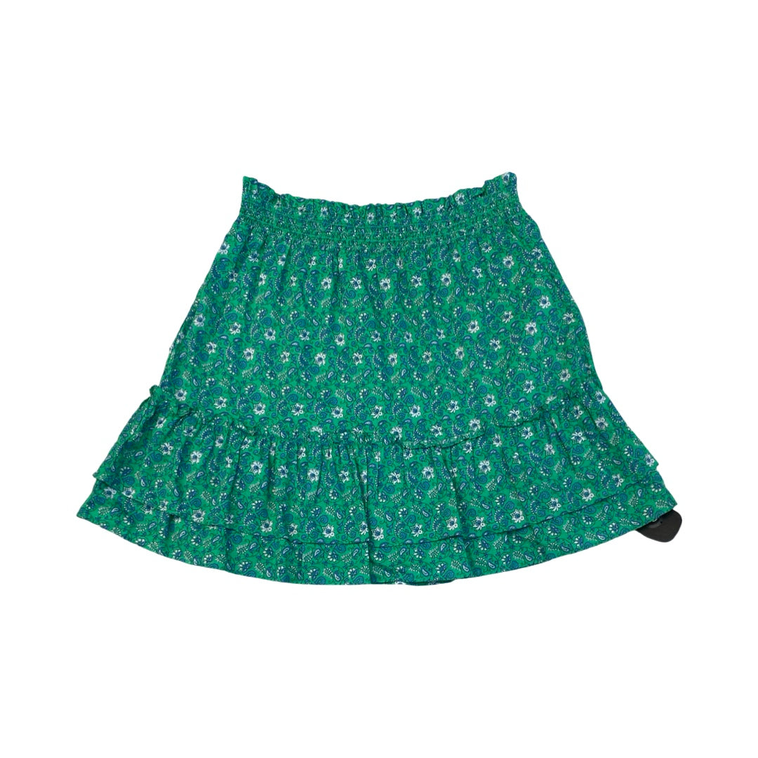 Skirt Mini & Short By J. Crew In Green, Size:Xs