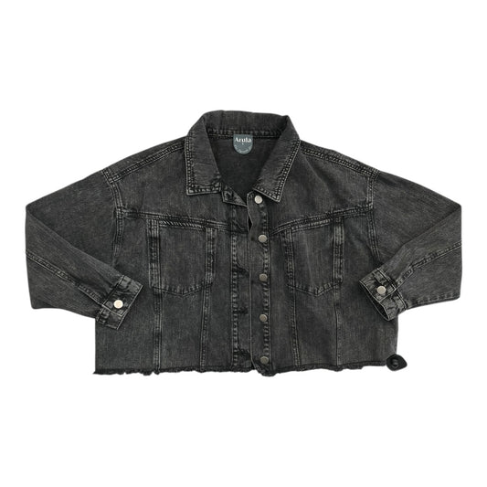 Blazer By Arula In Black Denim, Size:M