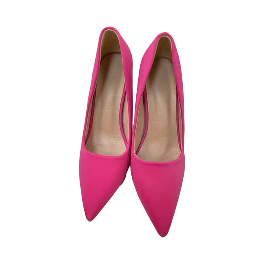 Shoes Heels Stiletto By Clothes Mentor In Pink, Size:9