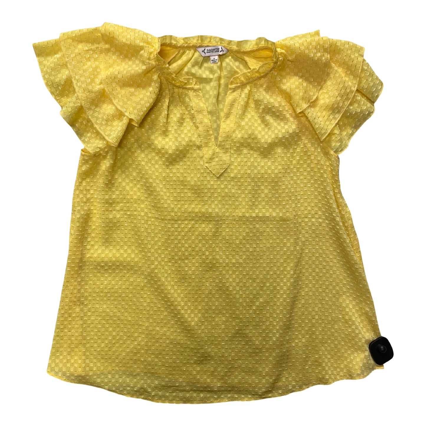 Top Ss By Nanette By Nanette Lepore In Yellow, Size:S