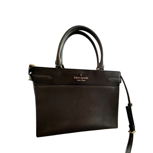 Handbag Designer By Kate Spade In Black, Size:Large