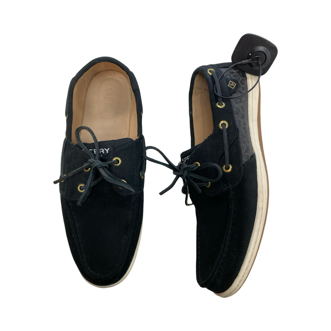 Shoes Flats By Sperry In Black, Size:11