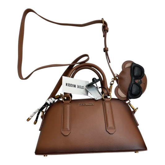 Handbag By Steve Madden In Brown, Size:Small