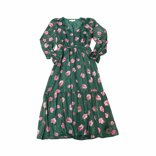 Dress Party Long By Loft In Green, Size:S