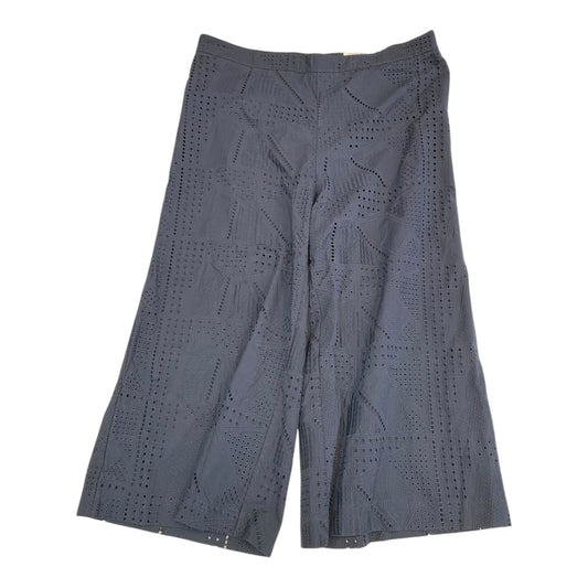Pants Cropped By Chicos In Navy, Size:18