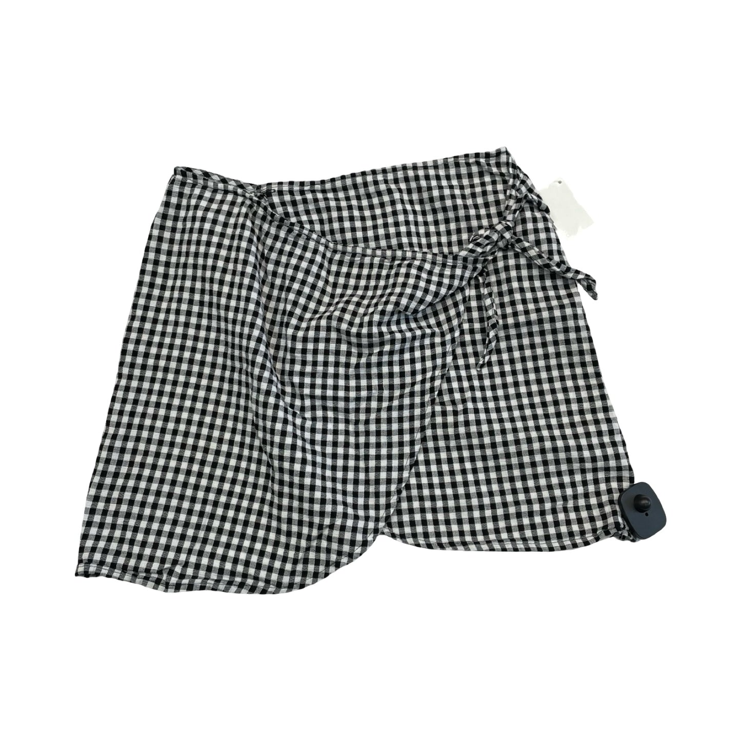 Skirt Mini & Short By Madewell In Checkered Pattern, Size:4