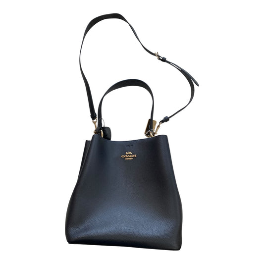Handbag Designer By Coach In Black, Size:Medium