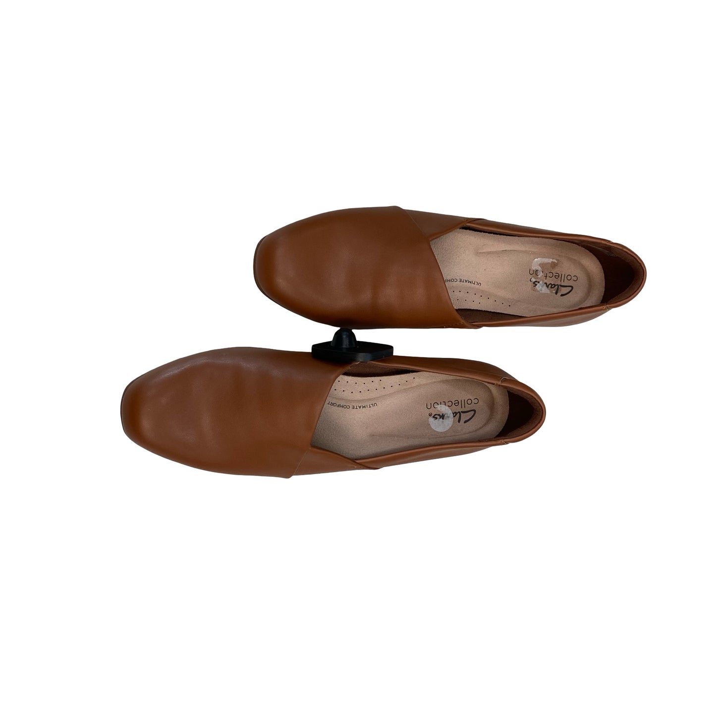 Shoes Heels Block By Clarks In Brown, Size:9