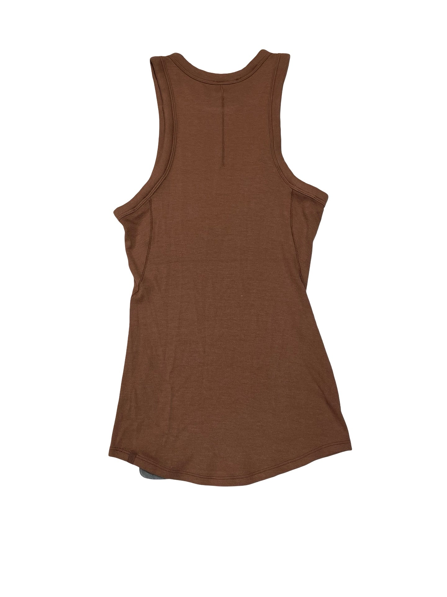 Athletic Tank Top By Lululemon In Brown, Size:0