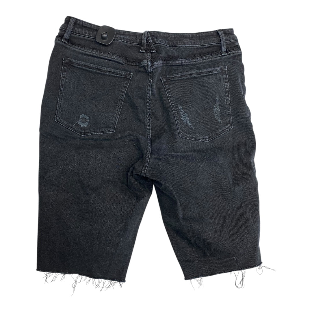 Shorts By Good American In Black Denim, Size:16