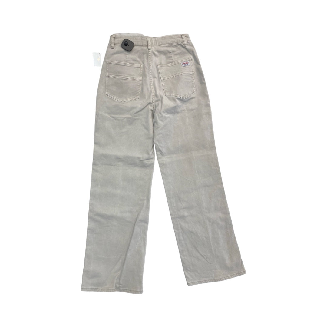 Jeans Wide Leg By Rollas In Tan Denim, Size:4