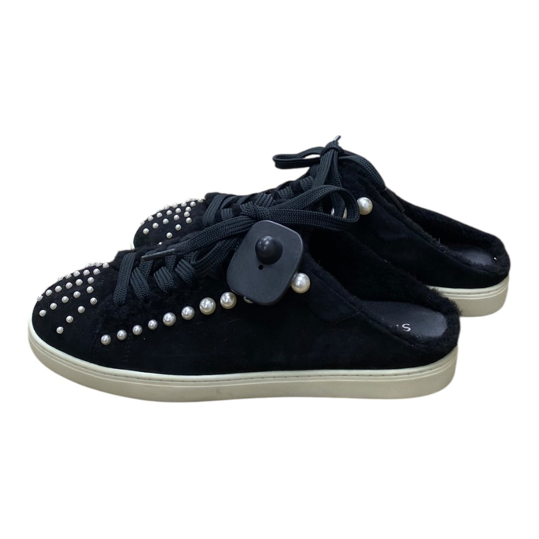 Shoes Designer By Stuart Weitzman In Black, Size:9