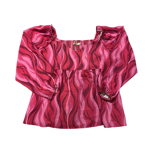 Top Ls By Cmc In Pink, Size:2X