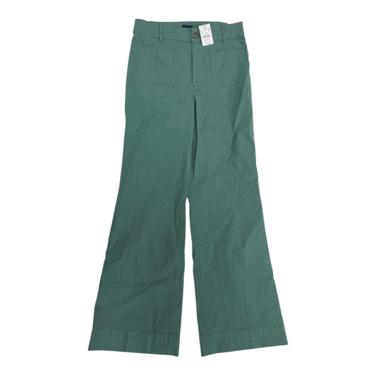 Pants Wide Leg By J. Crew In Green, Size:4