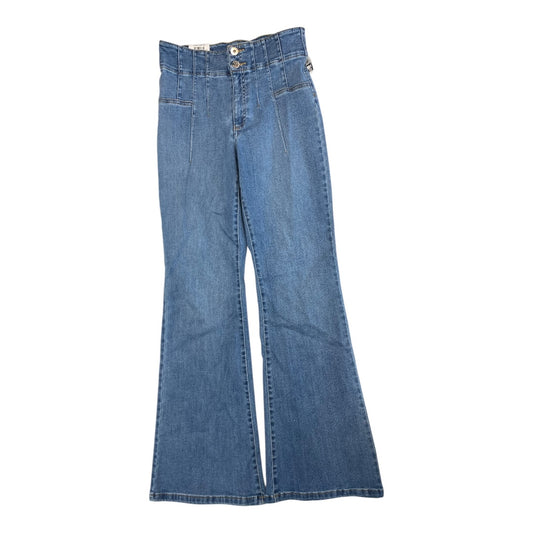 Jeans Flared By Inc In Blue Denim, Size:6