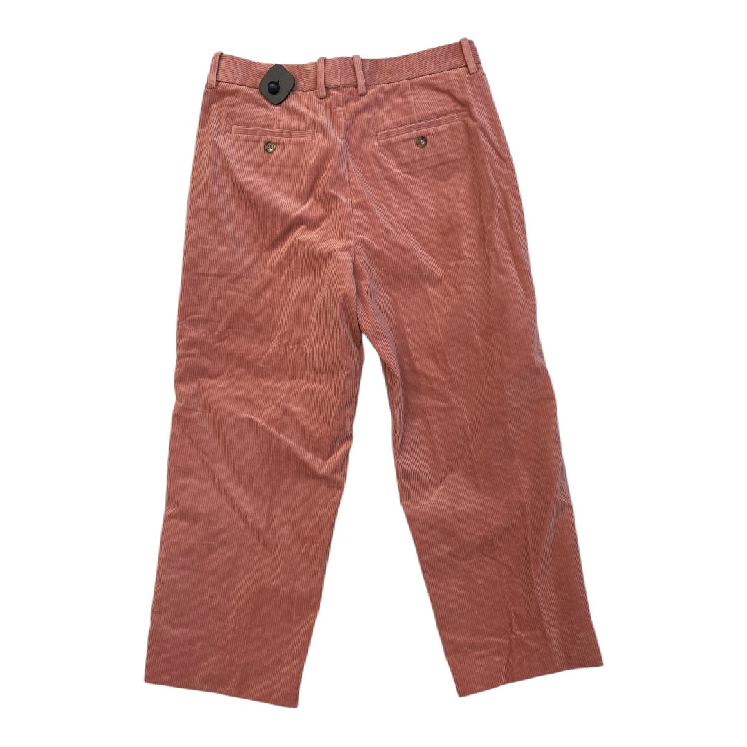 Pants Corduroy By Banana Republic In Pink, Size:4