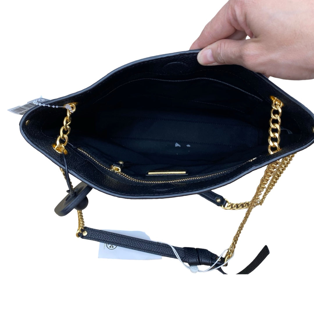 Handbag Designer By Tory Burch In Black, Size:Large