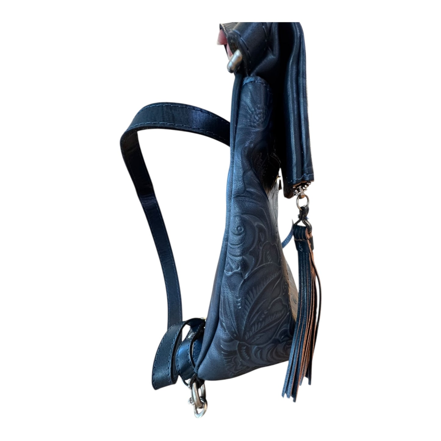 Backpack Designer By Patricia Nash In Blue, Size:Medium