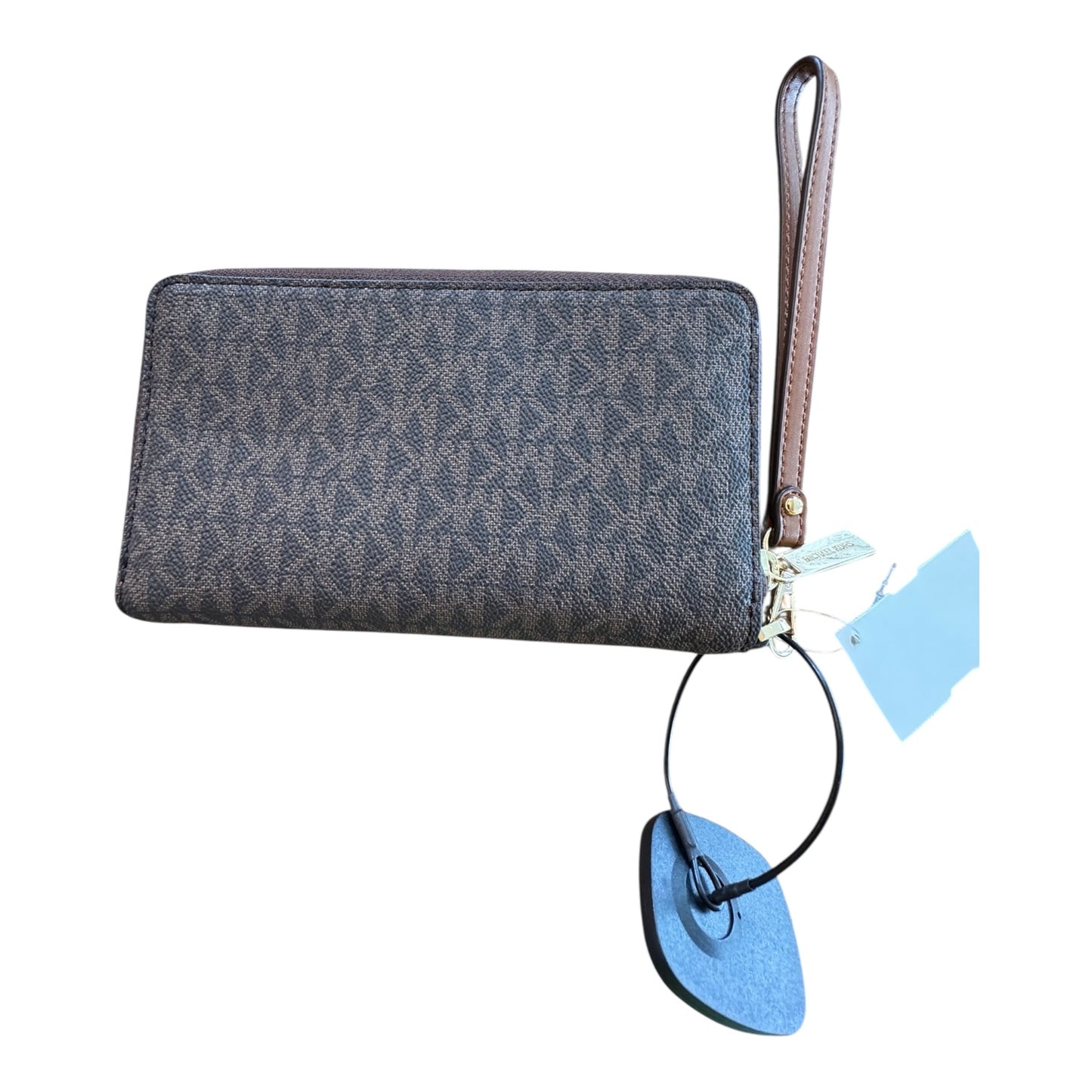 Wristlet Designer By Michael Kors In Brown, Size:Medium