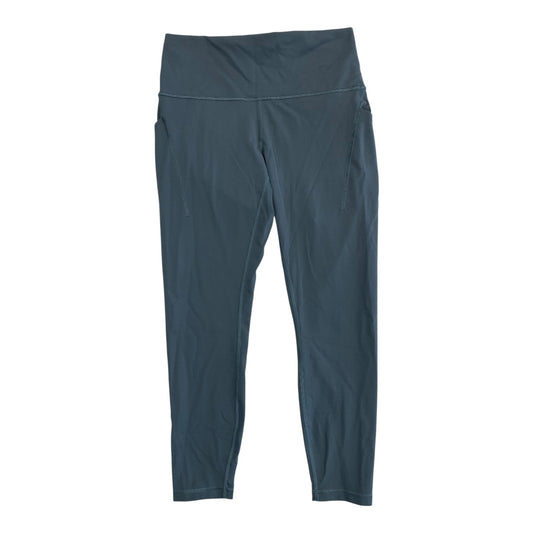 Athletic Leggings By Lululemon In Blue, Size:10