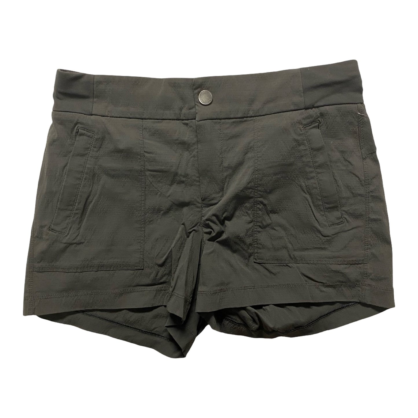 Athletic Shorts By Athleta In Green, Size:4