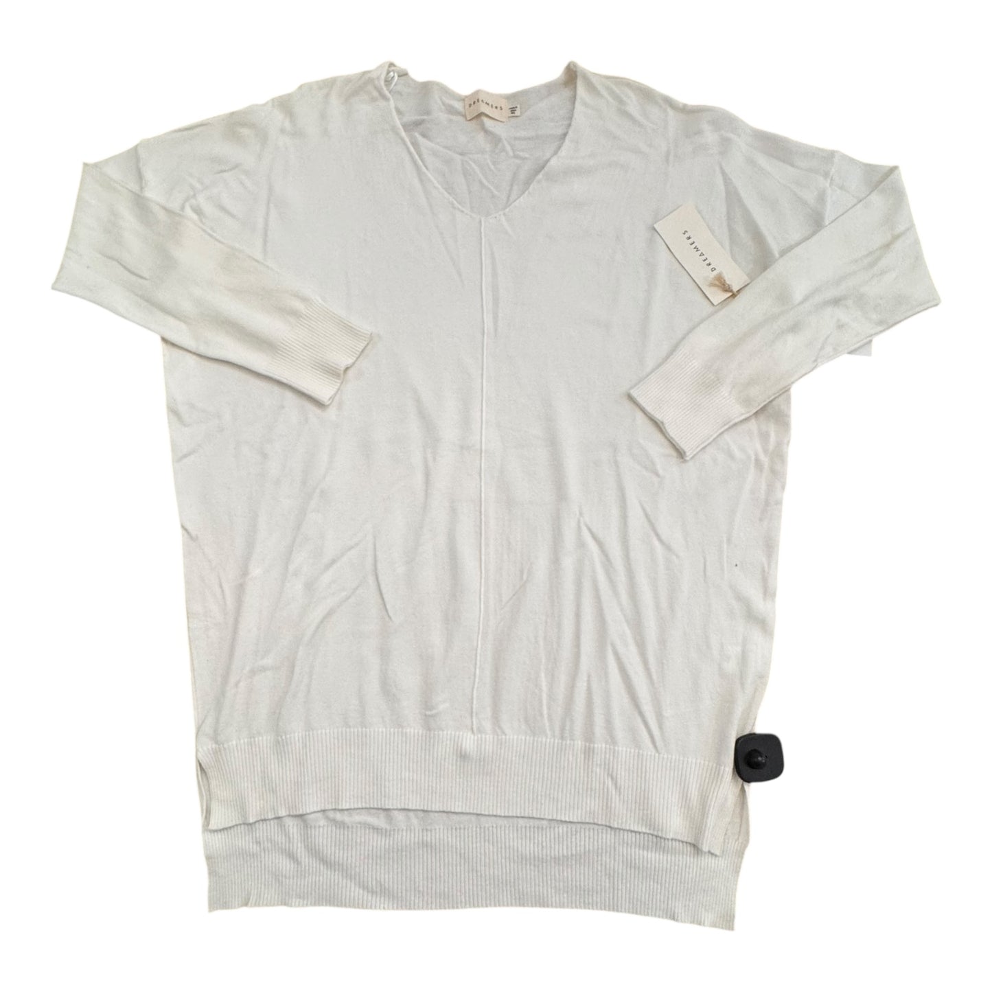Sweater By Dreamers In White, Size:M