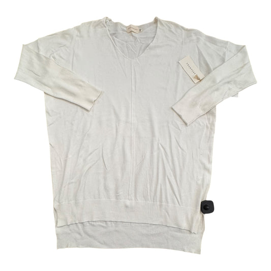 Sweater By Dreamers In White, Size:M