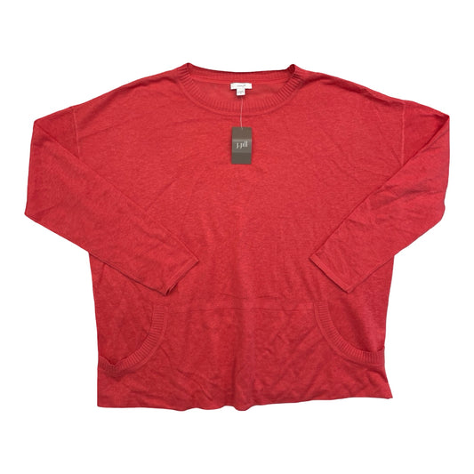 Sweater By Pure Jill In Red, Size:M